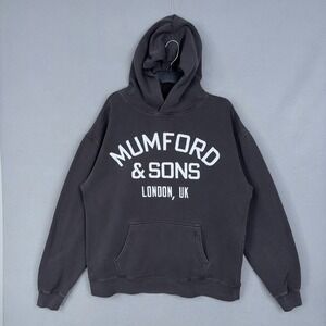 Mumford & Sons Hoodie Mens Medium Graphic Band Tour Relaxed Streetwear As Colour
